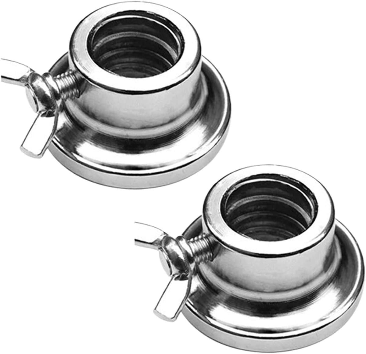 Halterstang Klemmen - Halter Kraag - Kracht Training - Zeskant Moer - 2 Stuks - Verzinkt