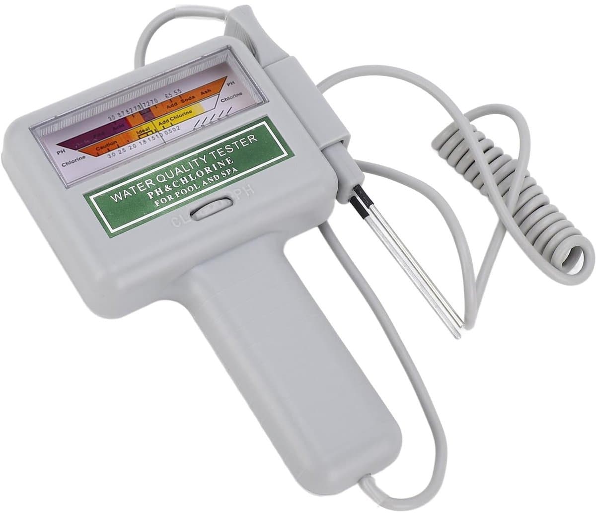 Golden crown - Waterkwaliteitstester - Chloortester voor Zwembad - Draagbaar en Digitaal - Monitor voor Spa en Zwembad - Handige Watertester - Waterkwal...