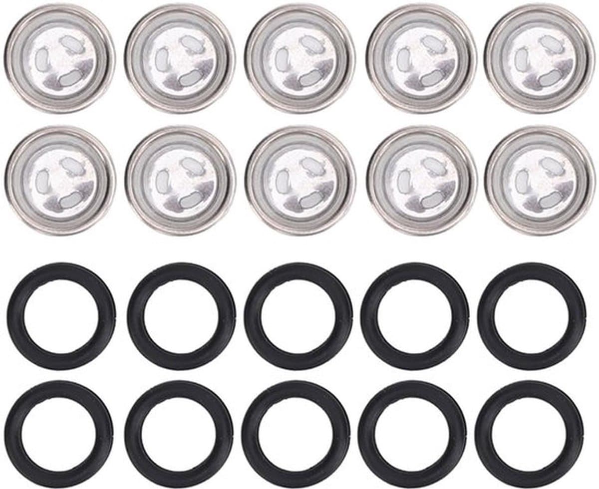 Glas Master Cilinder 10 Stuks - 12MM Lens met O-Ringen voor Motorfiets ATV