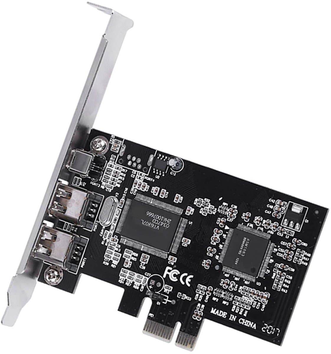 Cosensi - Dailygoods - Dailygoody - PCI Express Firewire Kaart - 1394 Controller Kaart - Hoge Transmissiesnelheid - Desktop PC - Uitbreidingskaart - Betrouwbare Verbinding -...