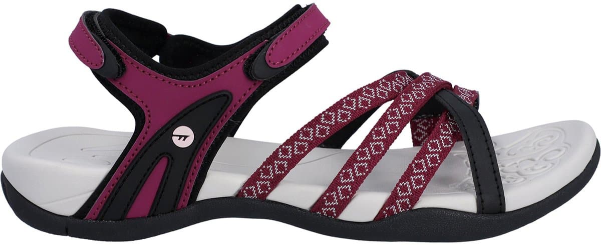 Hi-Tec Sandalen Savanna II - Dames - Rood KERSENROOD - Maat 36 Wandelschoenen voor Vrouwen