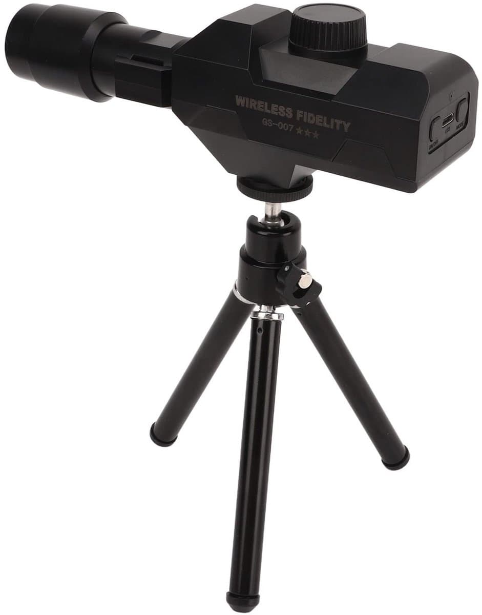 Dailygoods - Wifi Digitale Telescoop - 70x Zoom - Inclusief Statief - 50 M Bereik - Ideaal voor Vogels Kijken - Compact en Handzaam
