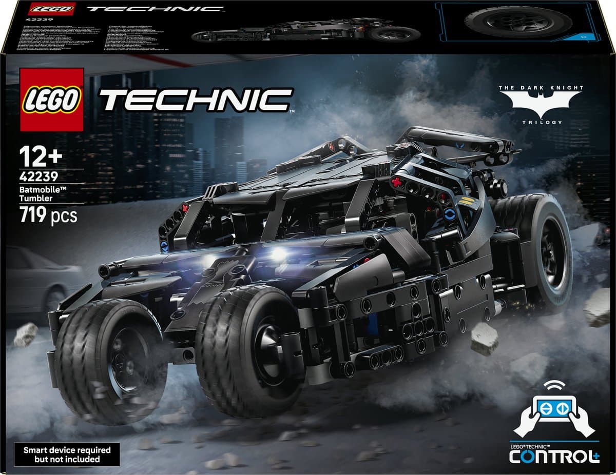 LEGO Technic Batmobile Tumbler Auto Bouwpakket voor Kinderen en Decoratie 42239