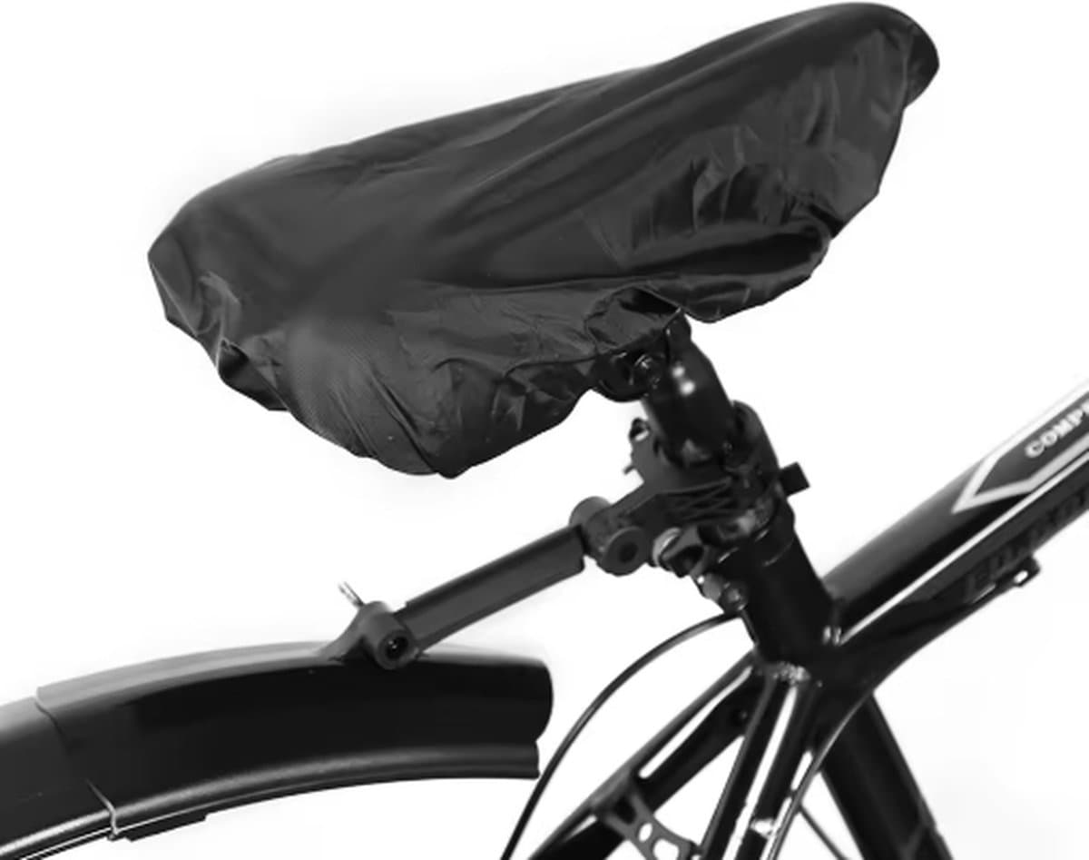 Scoby - Waterdichte Zadelhoes - Beschermhoes voor Fietszadels - Saddle Cover - Universele Maat - Zwart