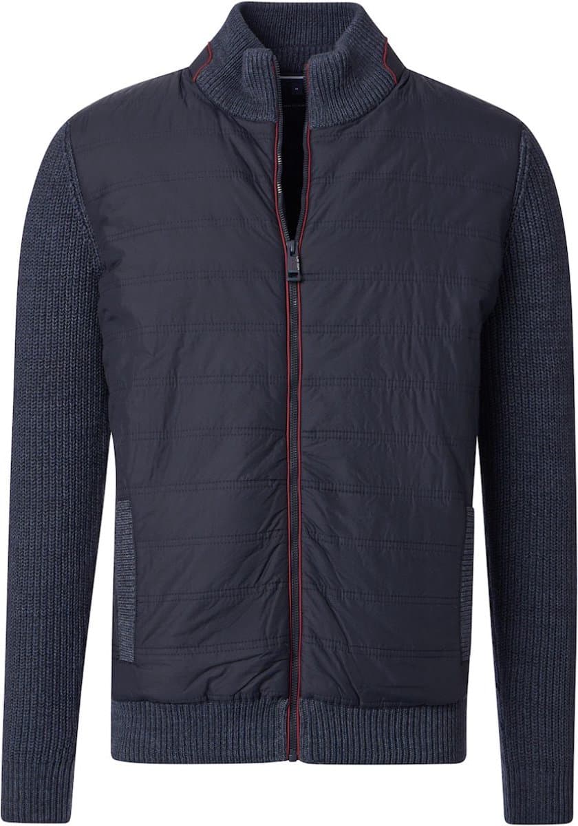 Casa Moda Expedition Gewatteerd Vest Opstaande Kraag - L