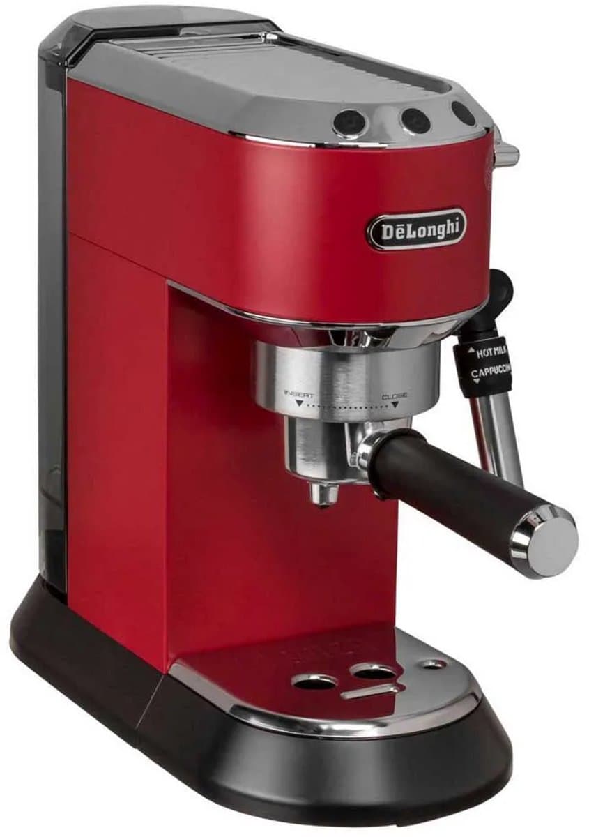 De’Longhi Dedica EC685.R Handmatige Espressomachine, Rood