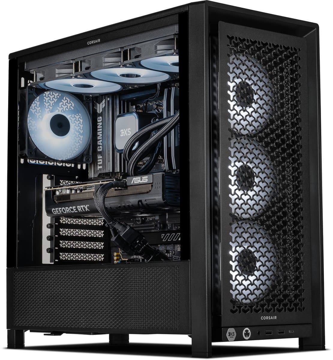 Scan 3XS Systems Revenge – Powered by ASUS – Stage 7 Gaming PC – Corsair FRAME 4000D - RTX 5080 – Ryzen 7 9800X3D – Corsair DDR5 32GB – WD Black 2TB SSD – 4K Ultra Gaming
