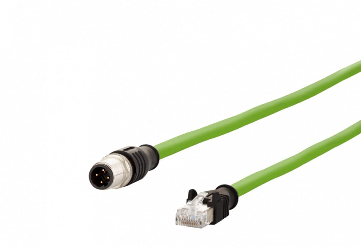 Metz Connect BTR Patchkabel Twisted Pair Voor de industrie - 142M4D15100 - E353C