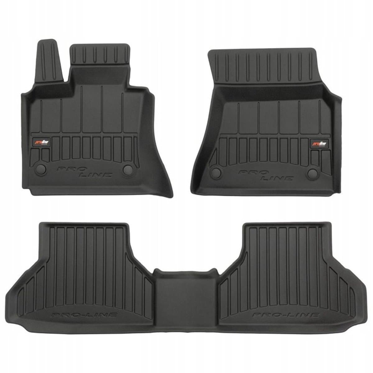FROGUM 3D – Rubber Automatten voor BMW X6 E71 (2007–2014) – TPE, Geurloos, 6cm Randen