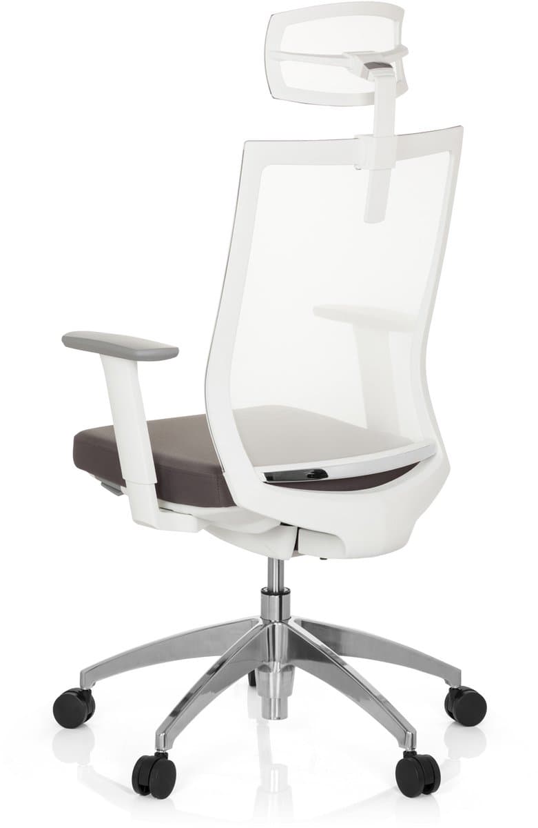 Hoofdsteun voor bureaustoel ASPEN wit hjh OFFICE