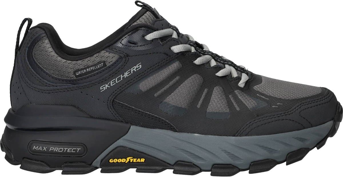 Skechers Max Protect Sherwood Ridge Sneakers - Heren - Zwart - Maat:48