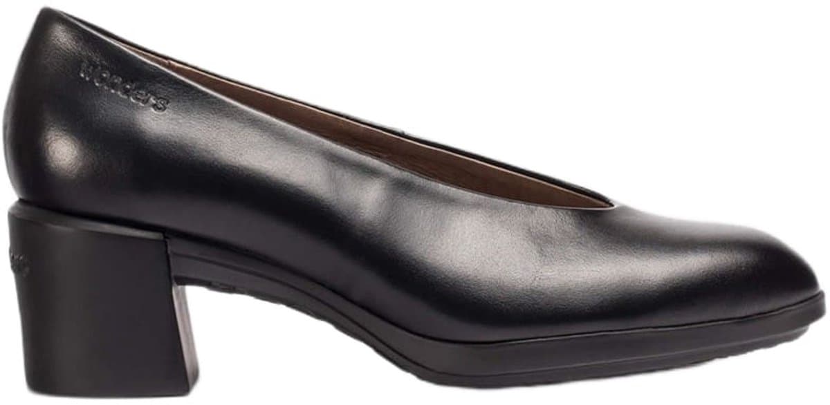 Wonders Reghost 01 - dames pump - Zwart - maat 38 (EU) 5 (UK)