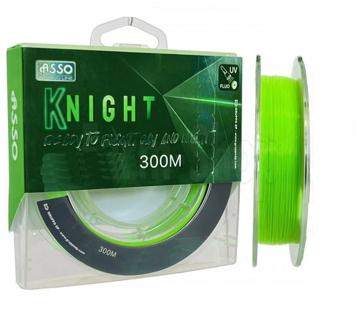 Asso Knight 300 M Monofilament Transparant 0.235 mm