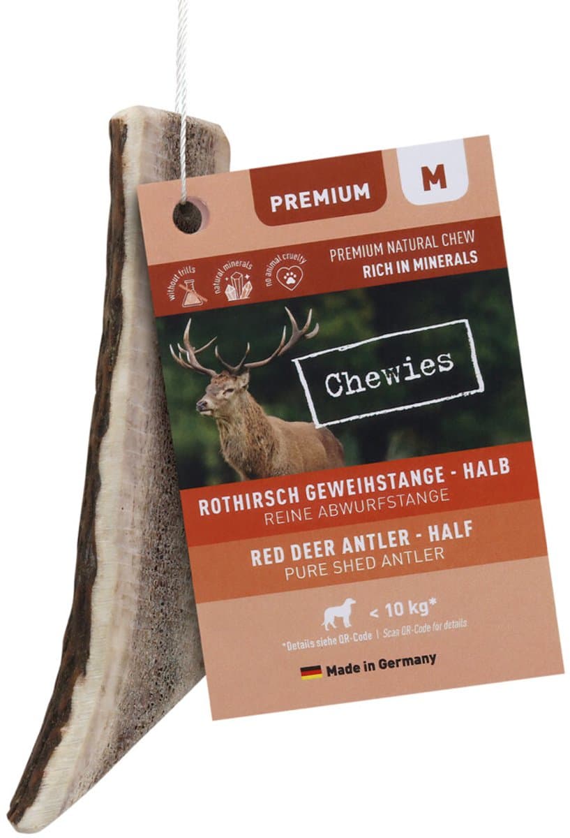 Chewies Edelherten Gewei Stang M Half - 80 gr