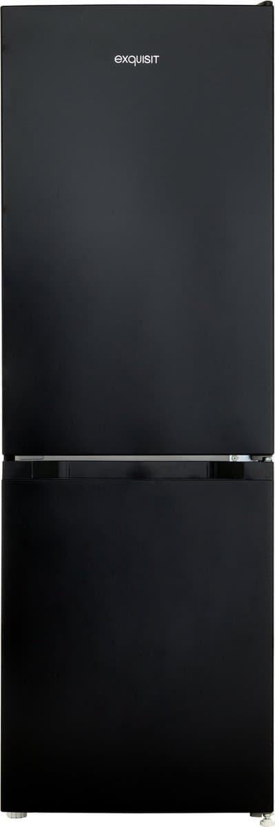 Exquisit KGC231-60-E-050CB - Koel-vriescombinatie - C Label - 5 Jaar Garantie - 157 Liter - Zwart