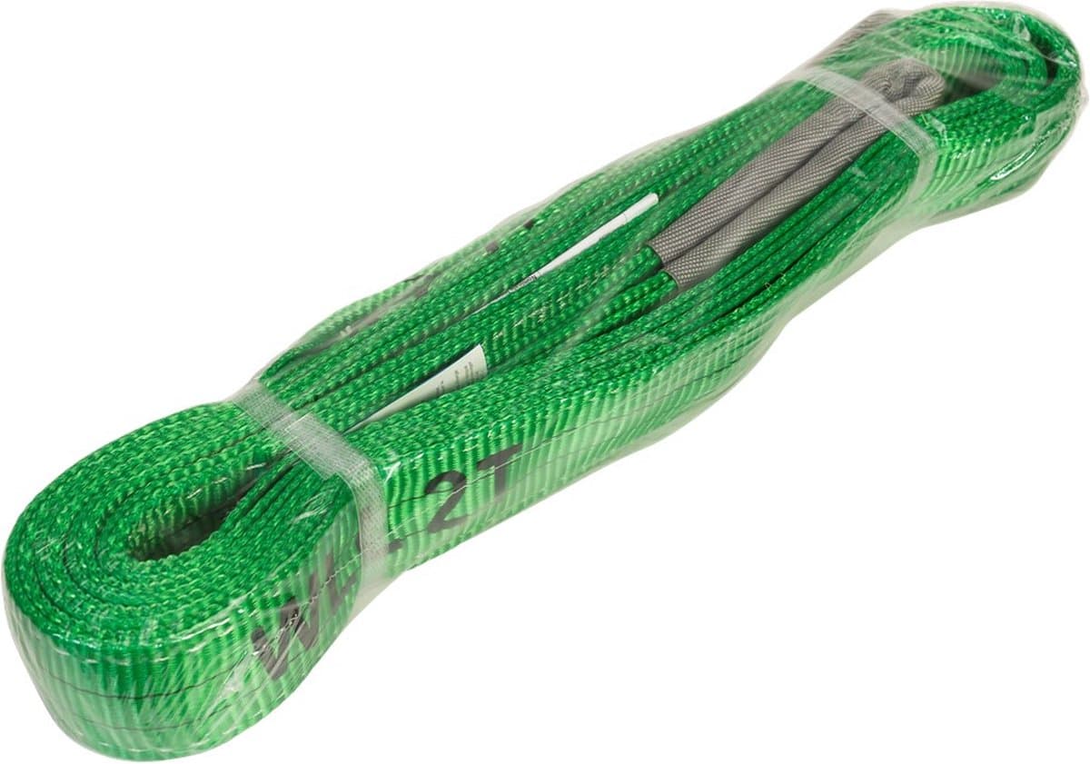 Hijsband - Werklast van 2 Ton - 2 meter lang - Hijsstrop - Torso