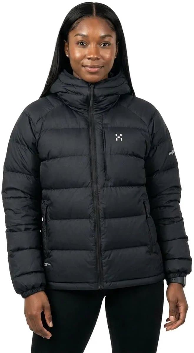 Haglofs Rosson Down Jas Zwart XS Vrouw