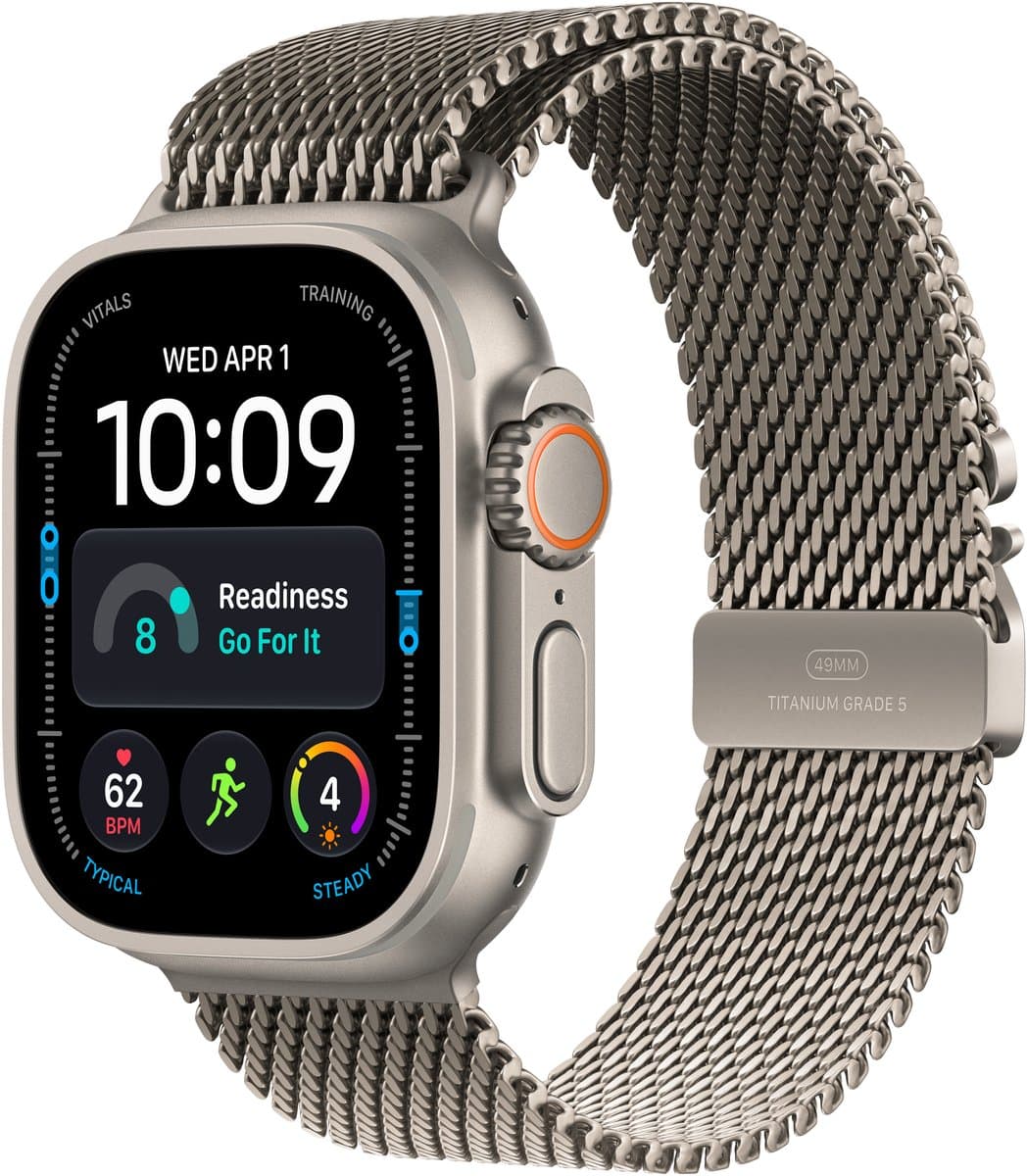 Apple Watch Ultra 4 Cellular 49mm Natural Milanese Band M