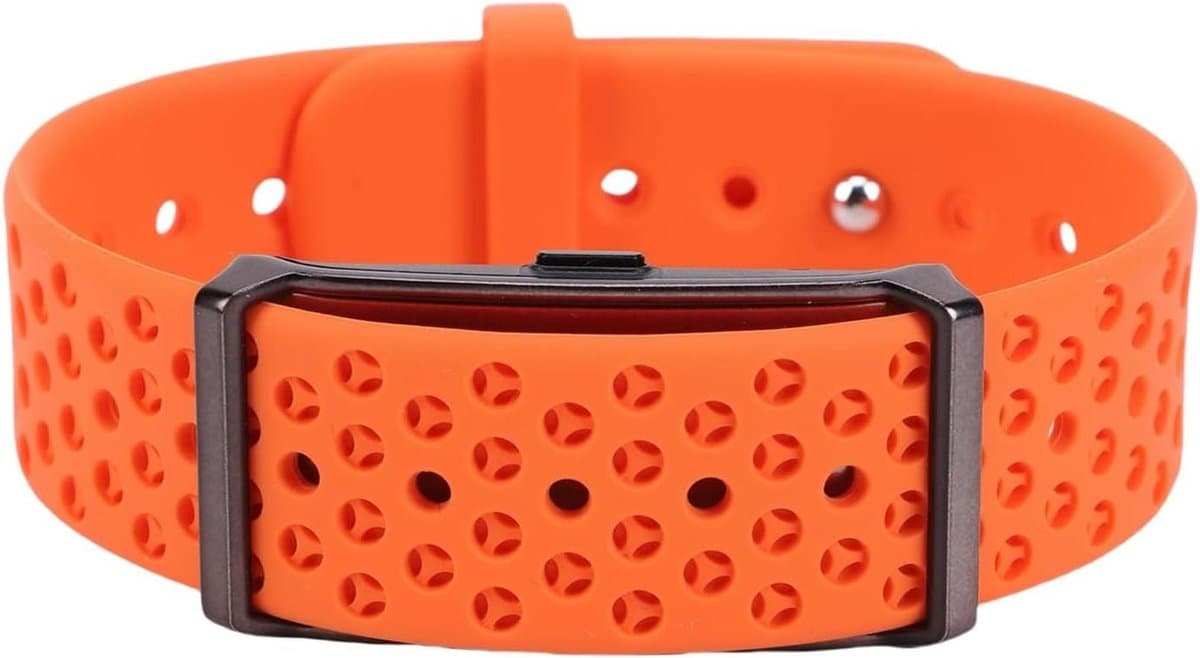 Slimme Armband - Fitness Tracker - Sporten en Gezondheid - 10 Meter Waterdicht - 40 Dagen Batterij - Oranje