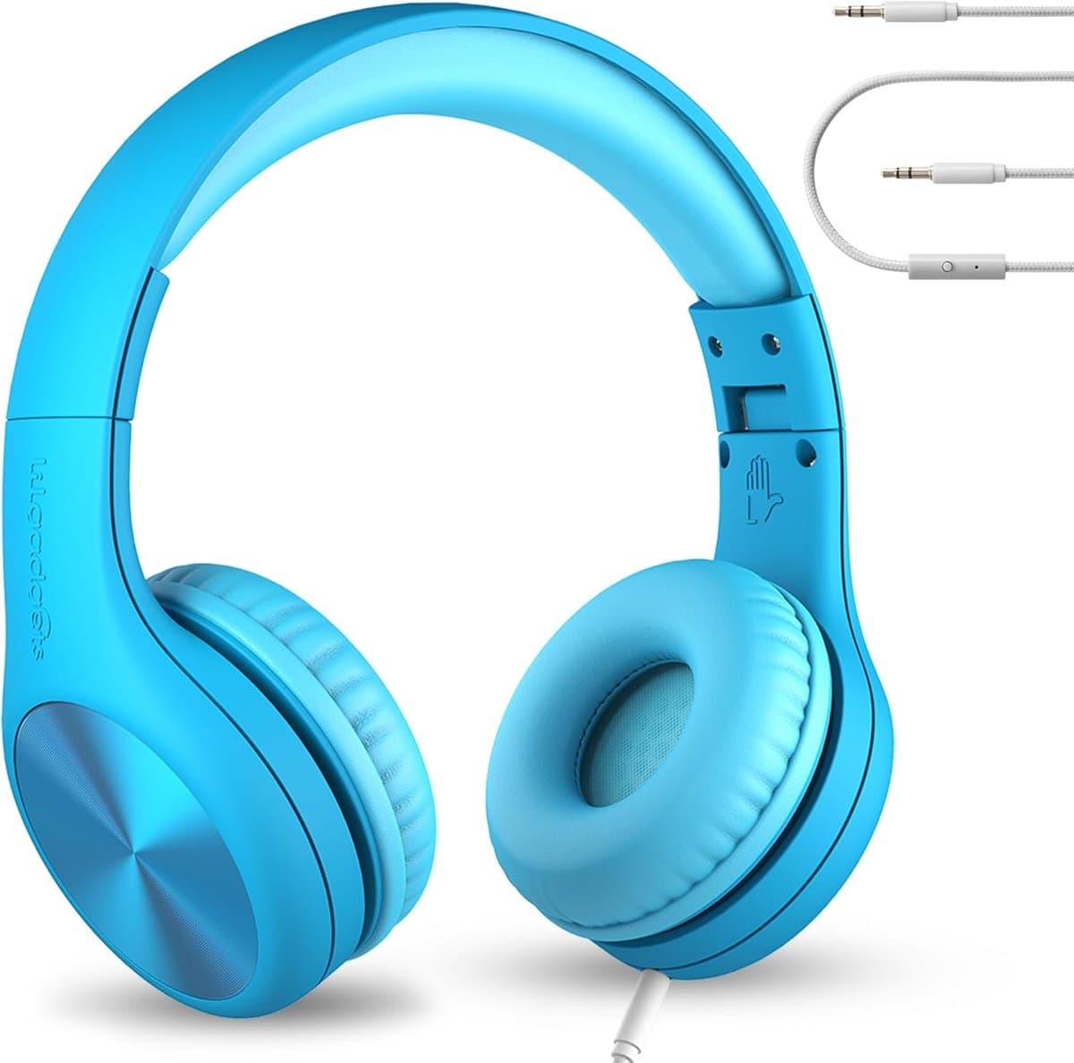 Thijox - Connect+ Pro Hoofdtelefoon voor Kinderen met Ruisonderdrukking, Opvouwbare Over-Ear Headset, In-Line Microfoon, Comfortabel en Duurzaam, Bedr