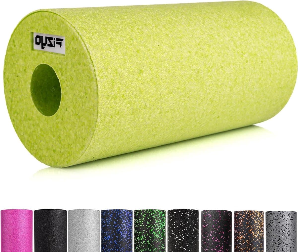 Fascia Rol - Zelfmassage Schuimroller - Spierherstel Training - Middelhard EPP Schuim - 30 x 15 cm - Limoen