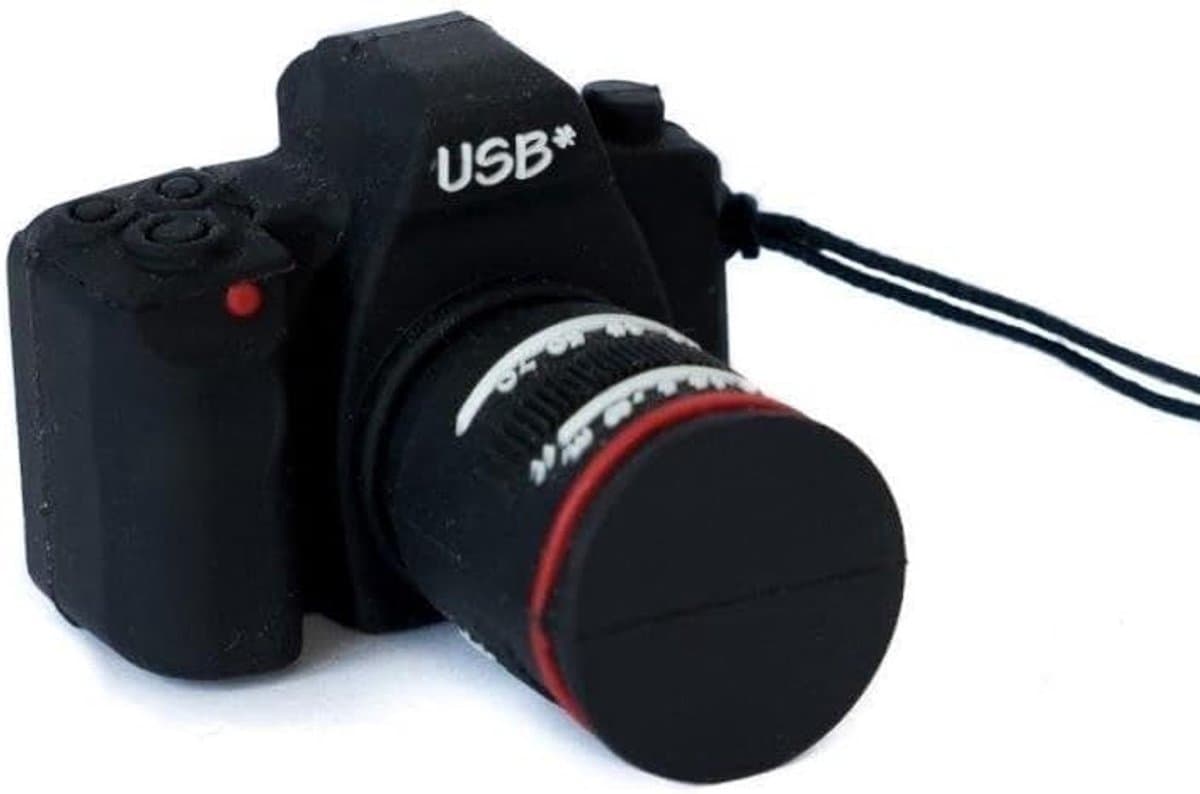 32 GB USB 2.0 fotocamera, ideaal om momenten vast te leggen en foto's eenvoudig over te dragen. - ShopVlot