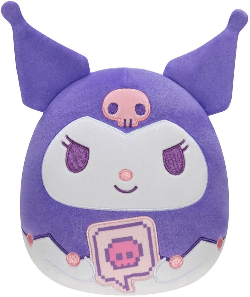 Squishmallows Knuffel Pluche Hello Kitty - Kuromi Digital Skull 20cm