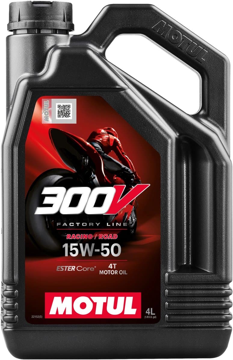Motul 300V ROAD RACING 4T 15W50 - 4L