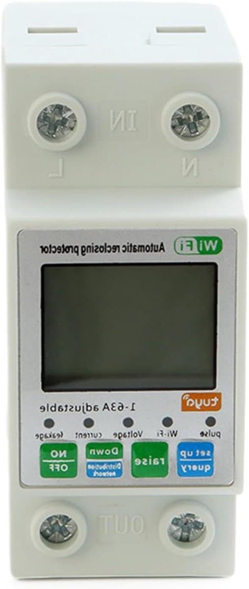 Slimme Meter - Energiemeter Afstandsbediening - Energie Verbruik Monitoren - Real-time Wifi Controle - 9.4 x 7.4 x 4.4 cm