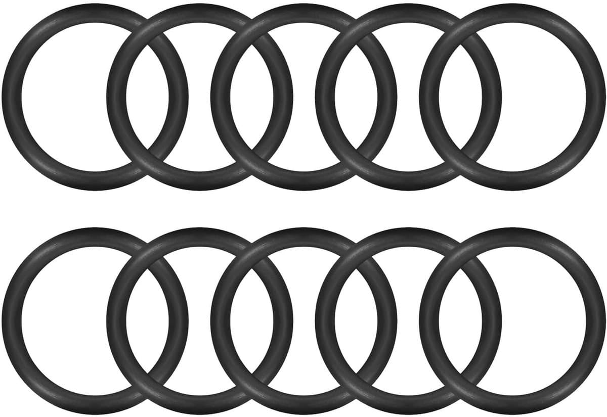 Dailygoods- O-ring Nitrilrubber - 10 Stuks - Antistatisch - Oliebestendig - Hittebestendig - Organizer Box - Slijtvast - Afdichtingsring
