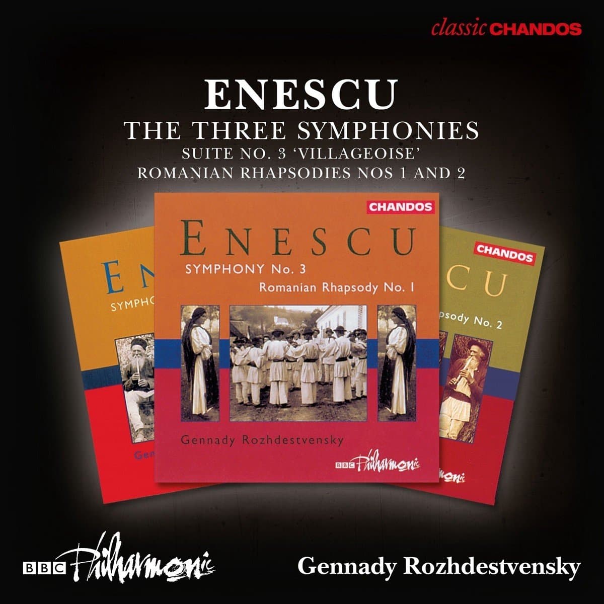 BBC Philharmonic Orchestra, Gennady Rozhdestvensky - The Three Symphonies (3 CD)
