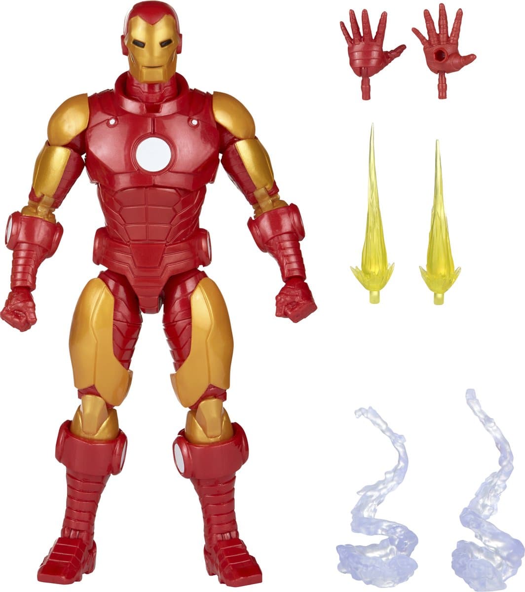Hasbro Iron Man Actiefiguur Iron Man 15 cm Marvel Legends Series 2022 Multicolours