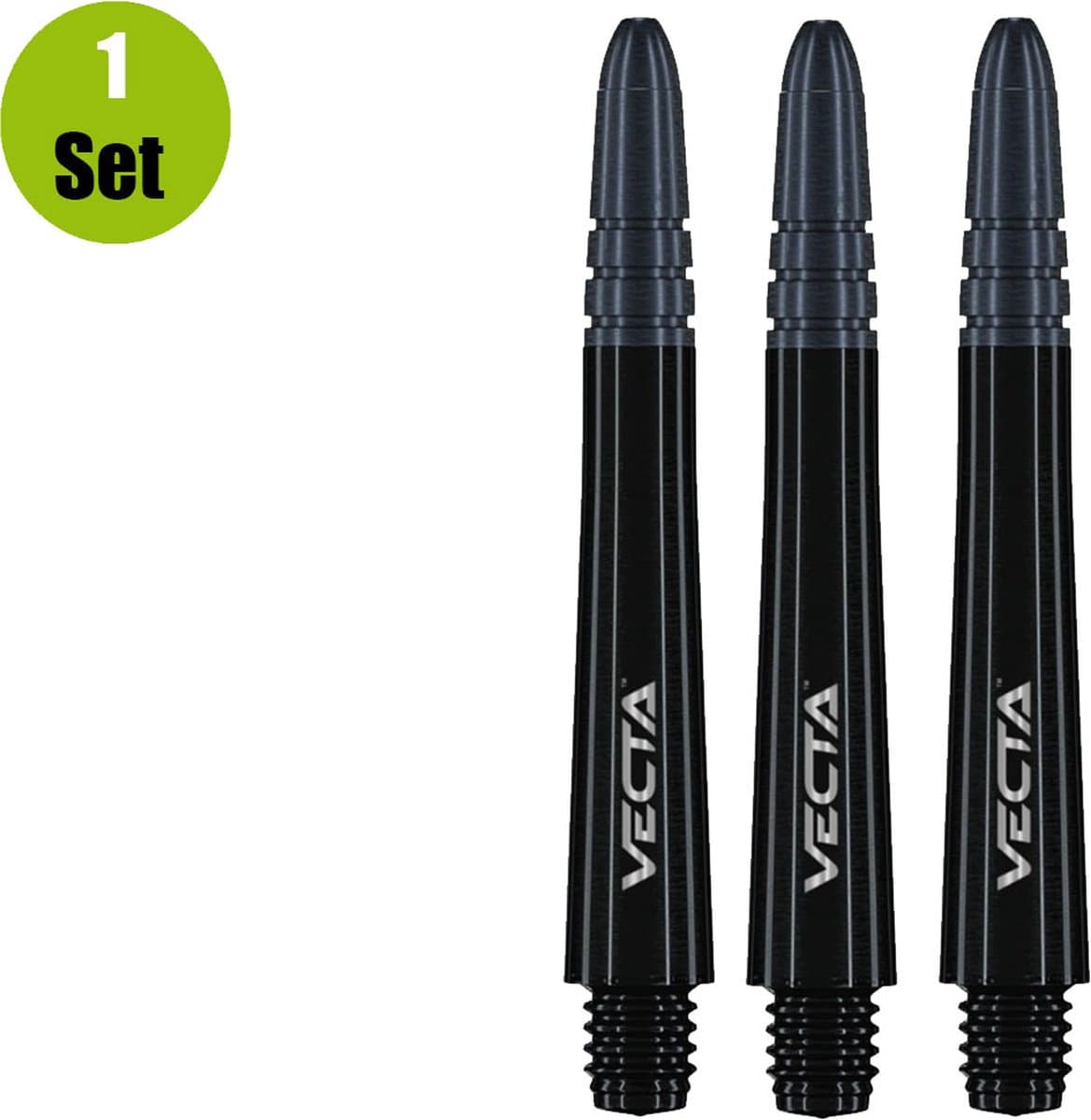 Winmau Vecta Black - Dart Shafts