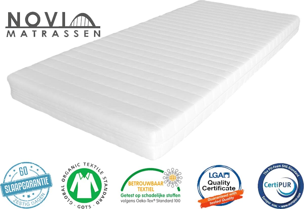 NOVIO - matras - comfortschuim - 140X200cm