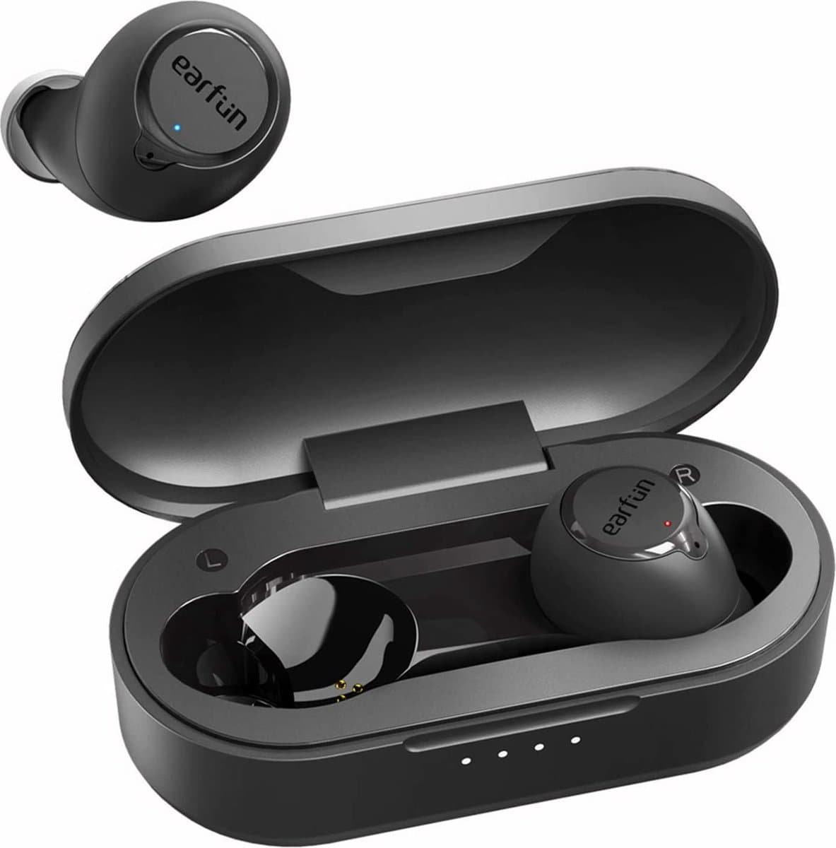 EarFun Free True Wireless Earbuds - Superieur Geluid, 30 Uur Batterij, IPX7 waterproof