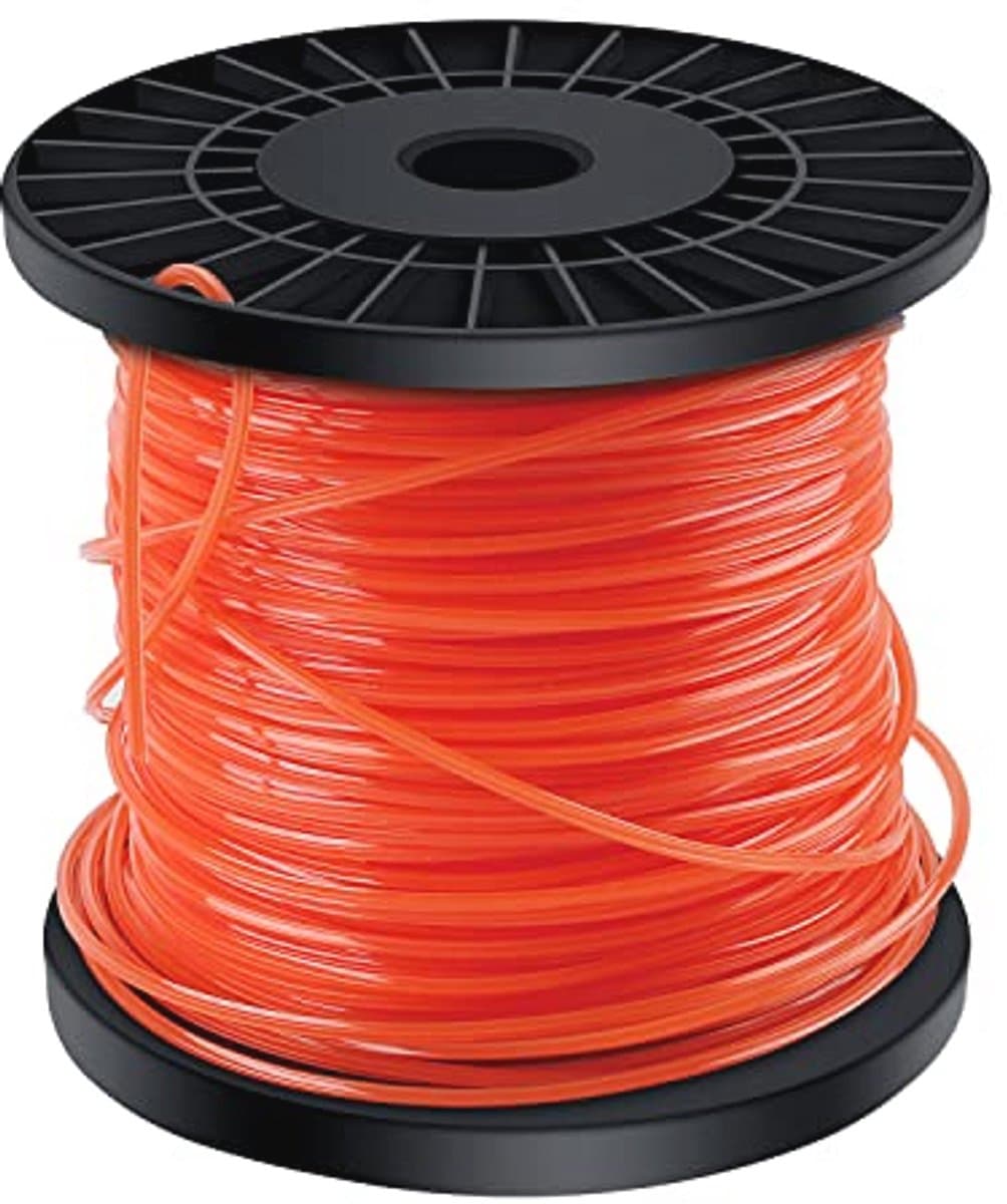 Vervangende trimmerdraden 2,4 mm voor grasmaaiers - Stervormige nylon draad 100 m