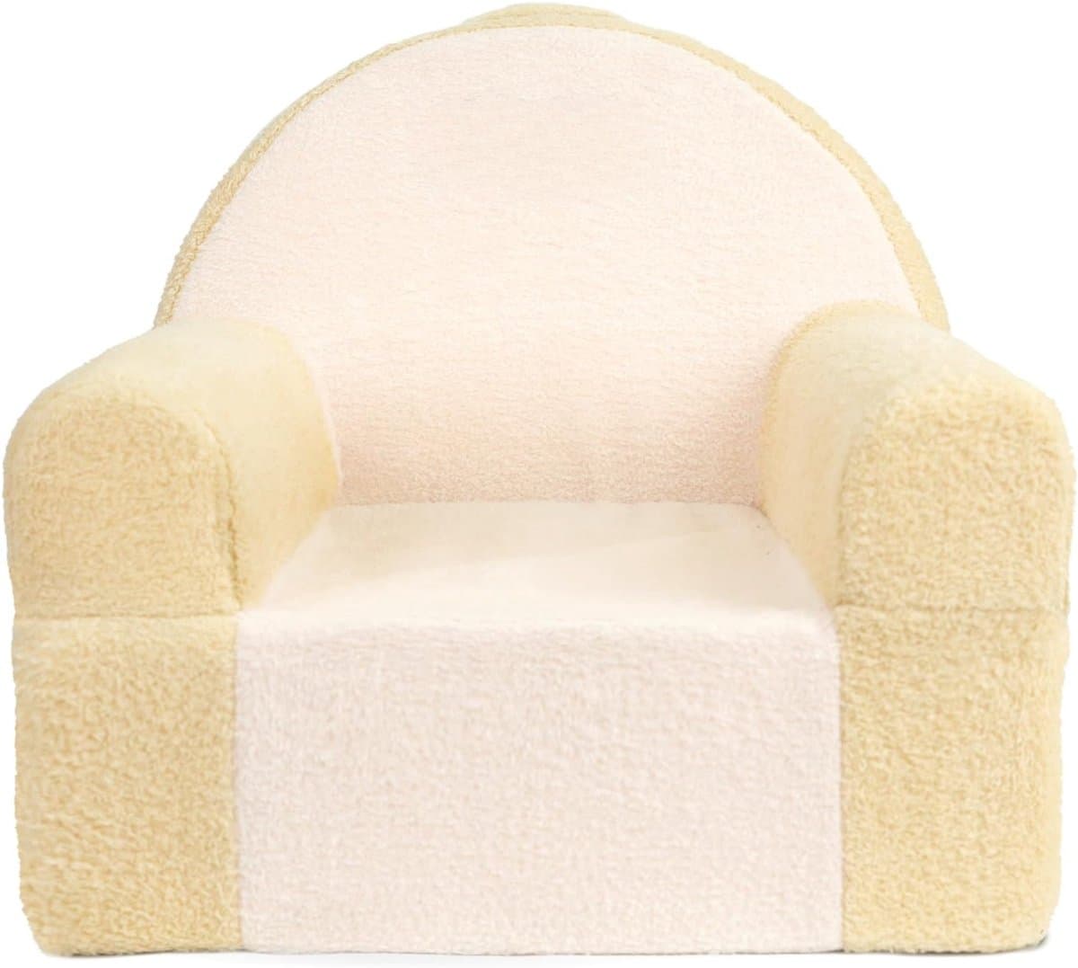 MMM® Kindersofa - Zitzak - Kinderstoel - Wit - 45cm x 50cm x 48cm