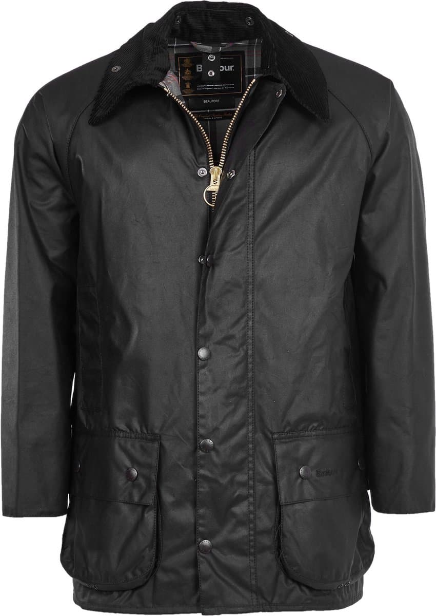 Barbour Waxjas Beaufort Black - Maat 50 - Heren - Outdoor jassen
