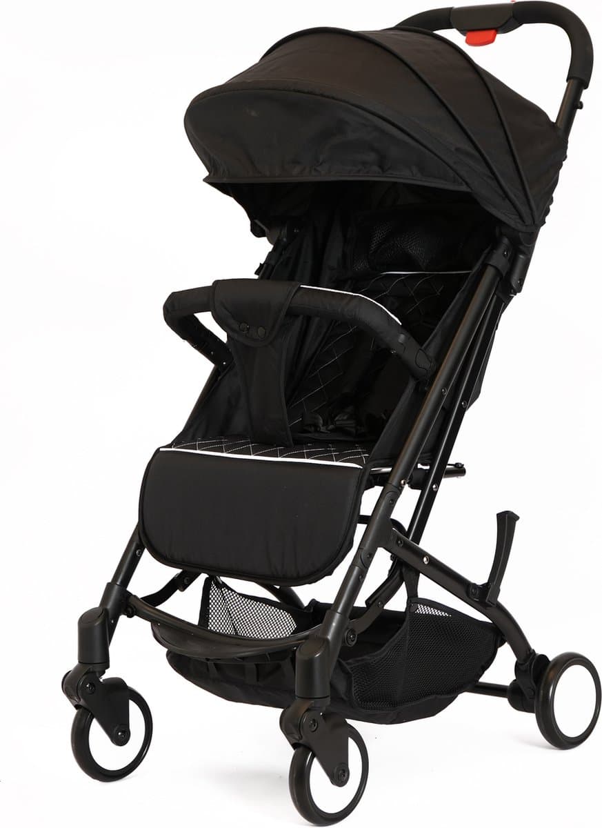 Baby Carrier Nieuwe Ontwerp 2-in-1 Kinderwagen Met Draagmand Zwart
