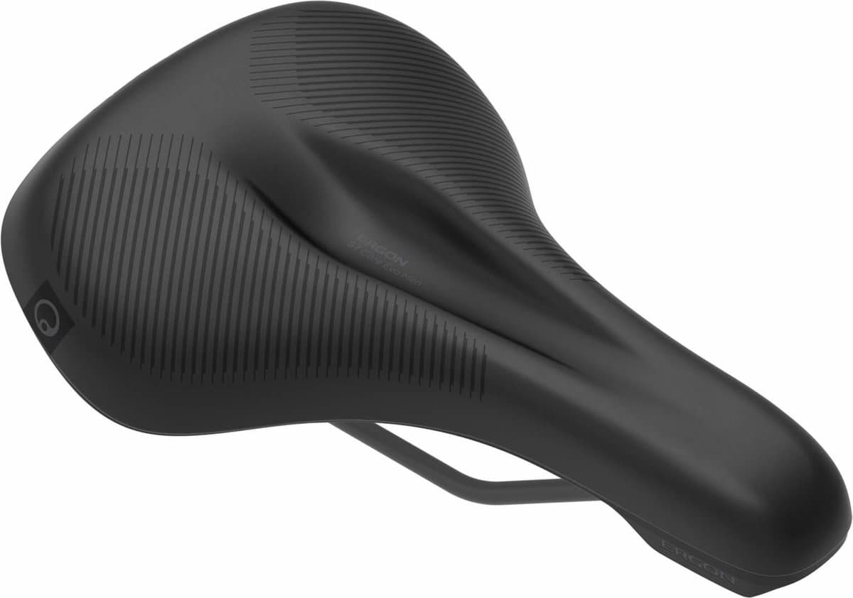 Ergon zadel ST Core Evo heren S/M zwart/grijs