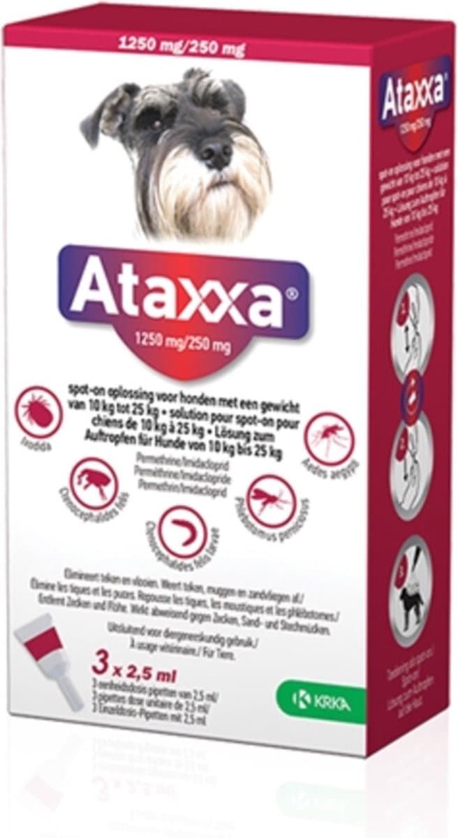 Krka Ataxxa Spot On Hond