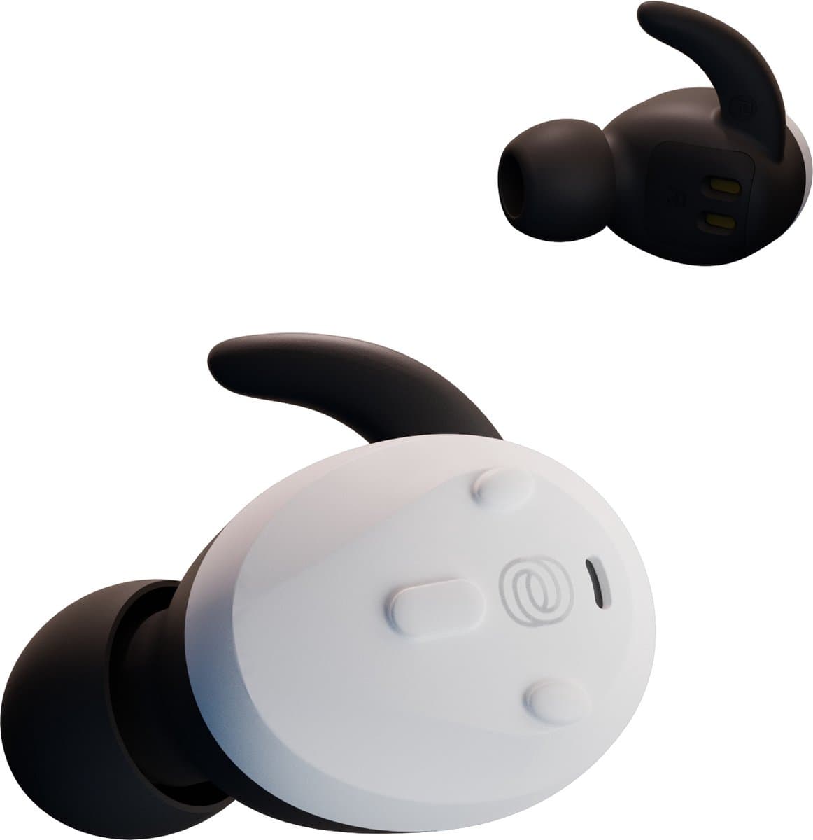 Thone TW2 draadloze bluetooth sport oordopjes - oortjes met 36 uur draadloos muziek plezier - wit