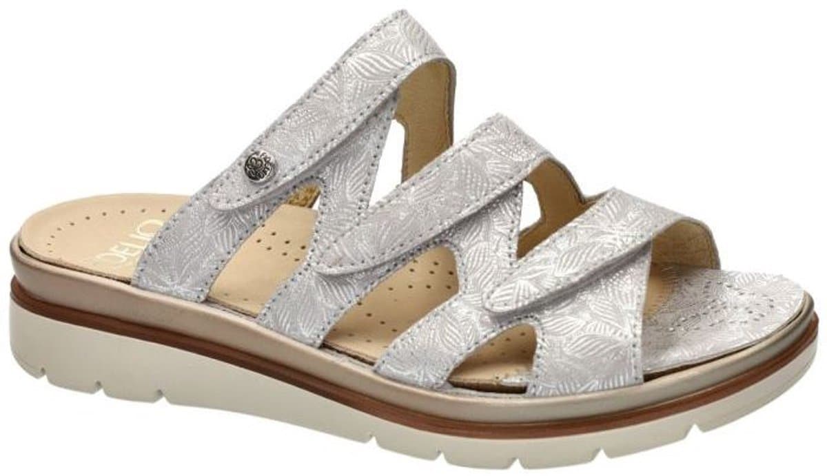 Fidelio Hallux -Dames - zilver - slippers & muiltjes - maat 38
