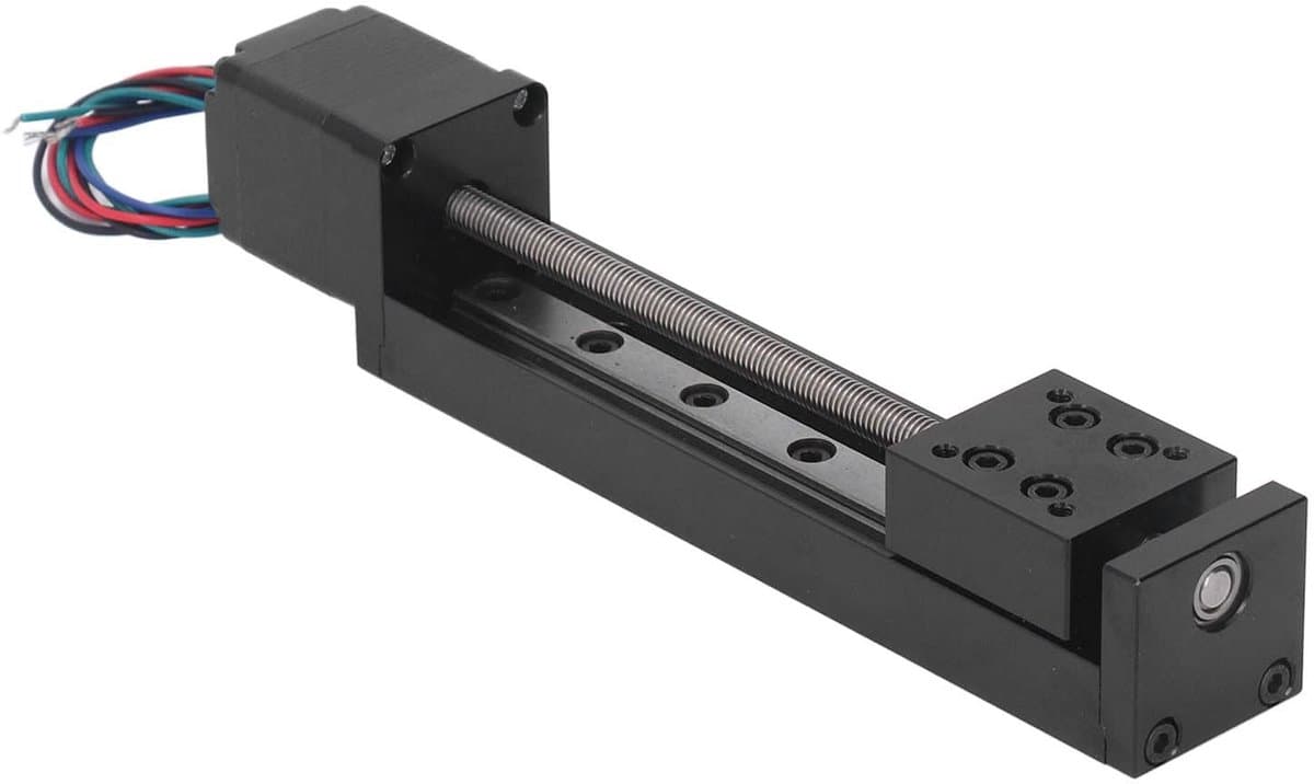 Dailygoods- Schuiftafel 100 mm slag - Lineaire Bewegingsschuiftafel - Metalen Structuur - Hoge Stabiliteit - CNC/3D-printer Toepassing - Hoge Positioneringsnauwkeurigheid - Lineaire Tafel