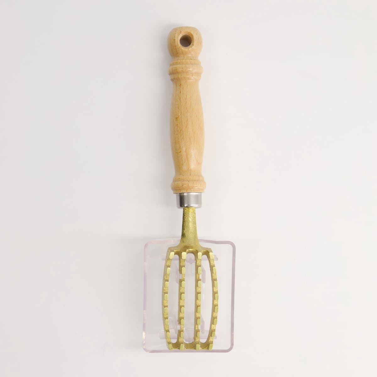 Tokyo Design Studio - Visschubber - Messing - Met Schubbeschermer - 19,5 cm
