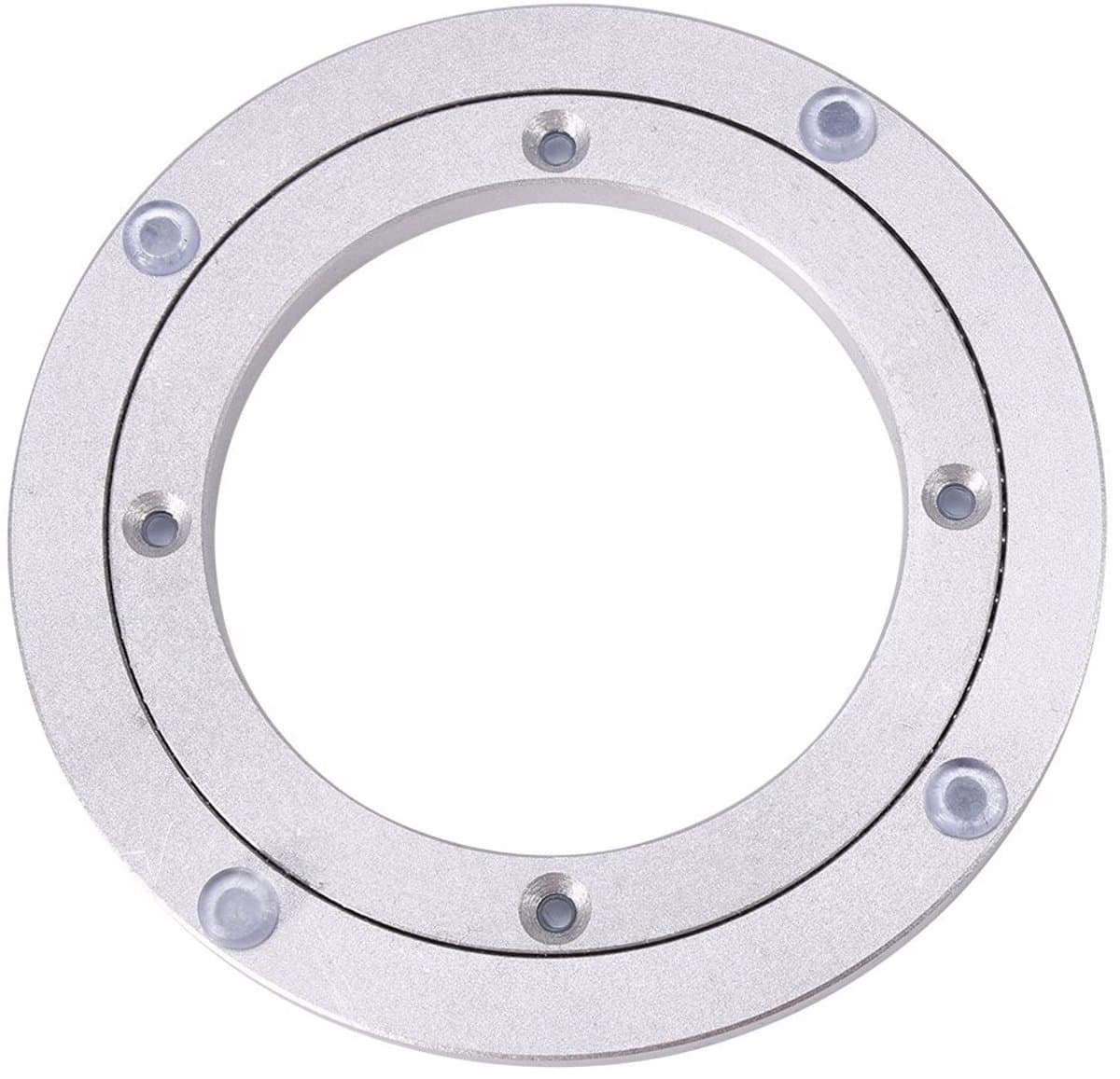 Shopcentral - Aluminium Draaitafel - 360 Graden Rotatable - 8 Inch - Cake Decoratie - Zware Kwaliteit - Geschikt voor TV Meubel