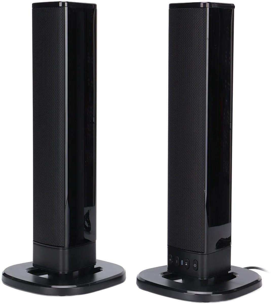 Solidchoice - Dailygoody - Home Theatre Vloerstaande Luidspreker - Draadloze Bluetooth Soundbar - Oplaadbaar - LED-indicator - Geschikt voor TV en Computer - BS-36