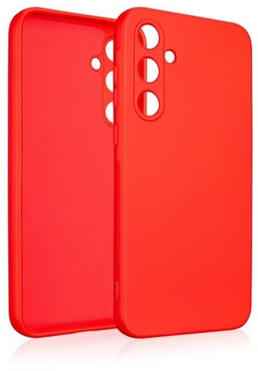 Beline Hoesje Siliconen Samsung A35 A356 rood/rood