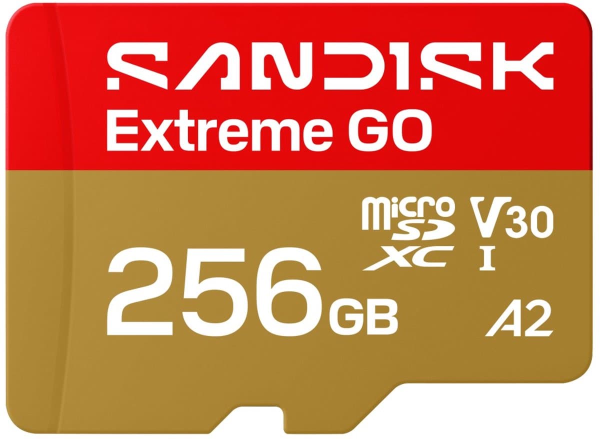 SANDISK Extreme GO microSDXC 256GB 240MB/s