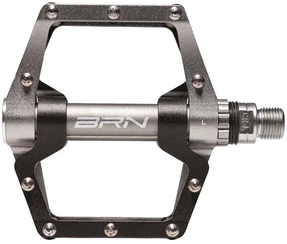 Brn Yak Pedalen Zilver